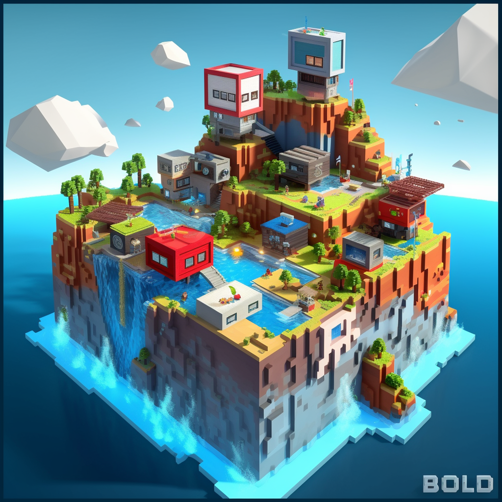 BLOXD.IO, Survival, PEACEFUL, BED WARS, GREENVILLE, EVILTOWER